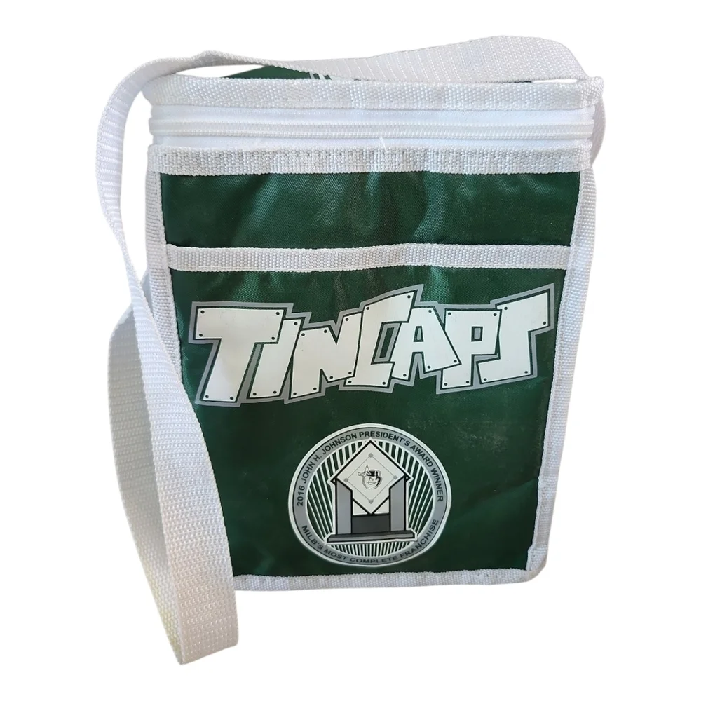 Fort Wayne TinCaps Green Cooler Bag – MLB Team Fan Gear – Insulated & Portable